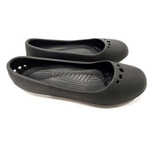 CROCS Shoes - Crocs Black Flats Size 8 CROCS Shoes - Crocs Black Flats Size 8